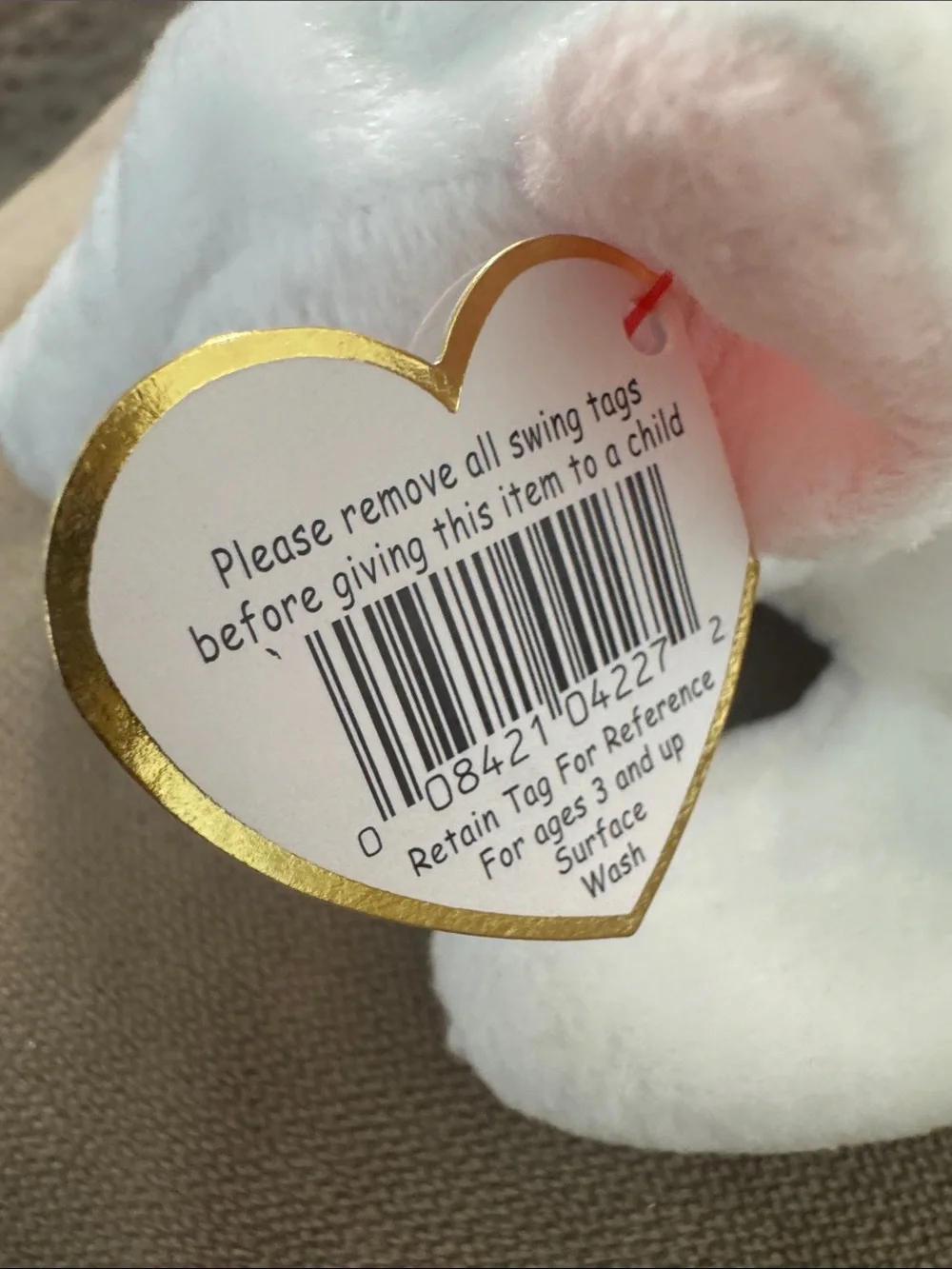 Ty plush bull